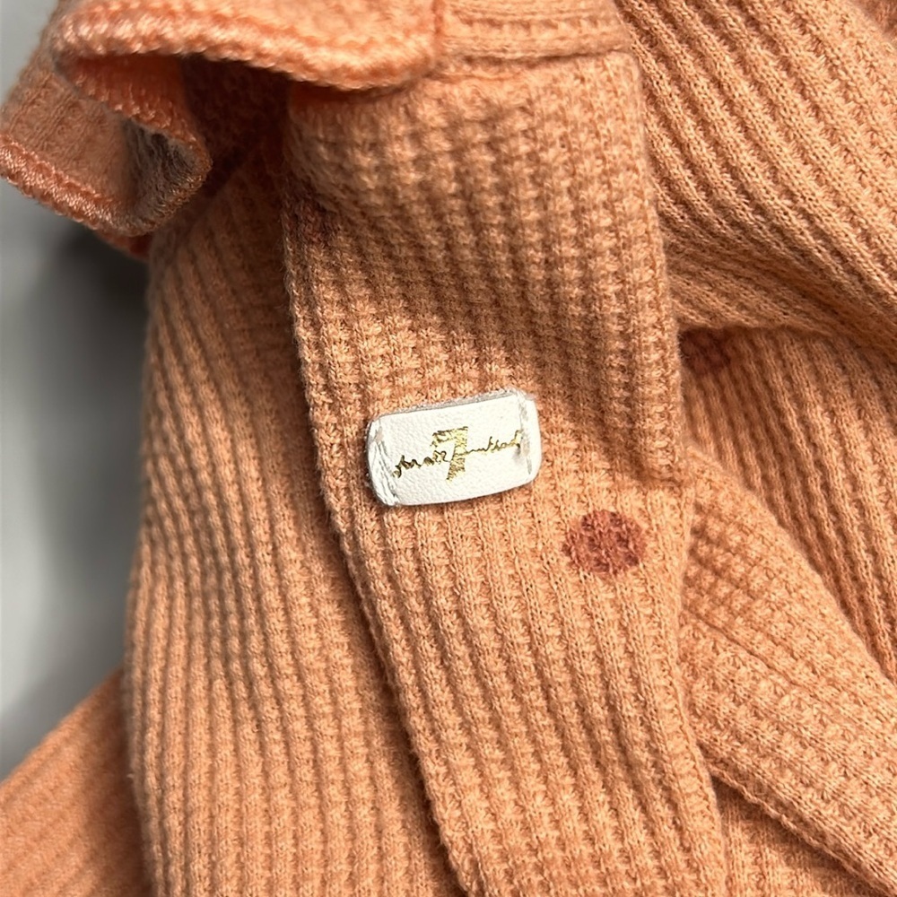 Infant 7 For All Mankind Thermal Onesie - Picture 6 of 10
